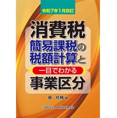 令和7年1月改訂 消費税簡易課税の税額計算と一目でわかる事業区分