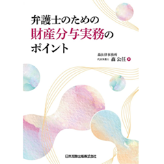 弁護士のための財産分与実務のポイント