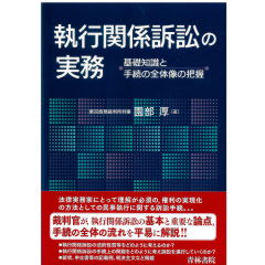 執行関係訴訟の実務　基礎知識と手続の全体像の把握